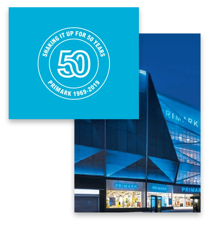 Primark celebrates 50th anniversary 