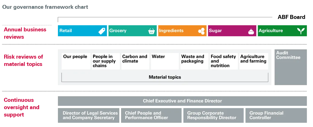 governance framework chart
