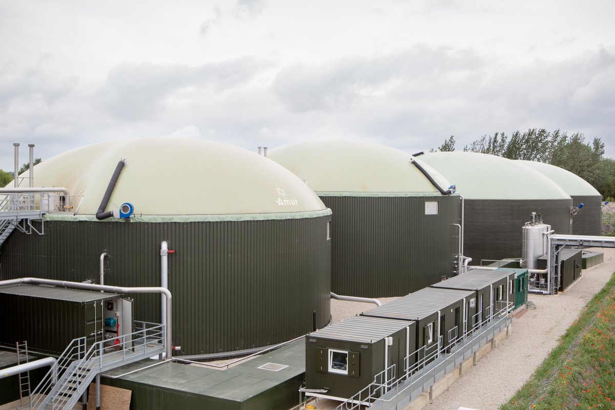 The Amur Energy anaerobic digestion plant in Yorkshire, UK
