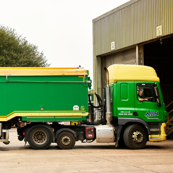 ABN delivery at our feed mill in Enstone, UK