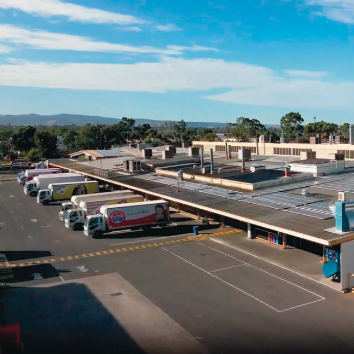 Solar panels, George Weston Foods, Dry Creek, Australia