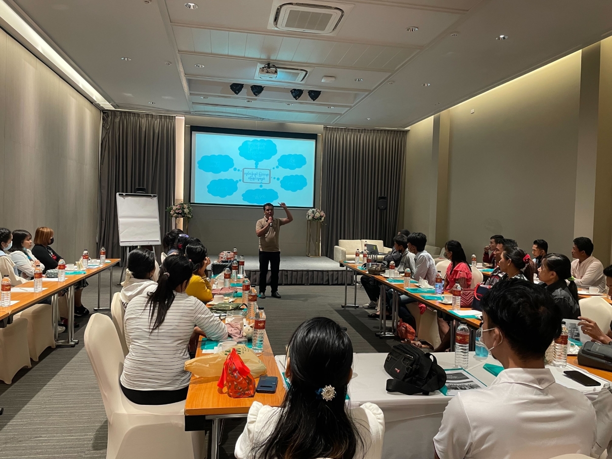 Communication training for Ovaltine suppliers in Thailand delivered by Issara