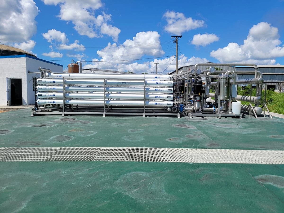 Water filtration equipment ready to ship to Bangladesh for Primark’s innovative wastewater recycling and micro pollution removal project
