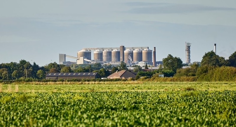 British Sugar's factory at Wissington, UK